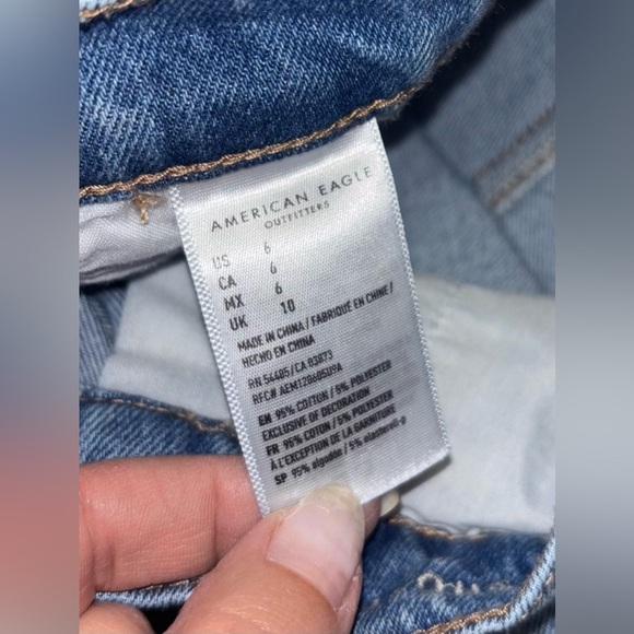 American Eagle Mom Shorts Size 6 - Picture 4 of 10